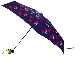 Moschino Heart Pattern Umbrella