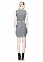 Thumbnail for your product : Alexander Wang Bonded Wool Neoprene Cropped Shell