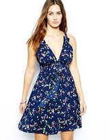 Thumbnail for your product : Traffic People Bird Print Tea Dress