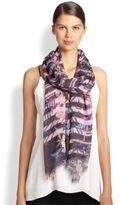 Thumbnail for your product : Cynthia Vincent Floral Splice Scarf