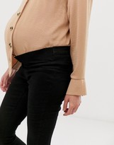 Thumbnail for your product : ASOS Maternity DESIGN Maternity pull on jegging in clean black with under the bump waistband