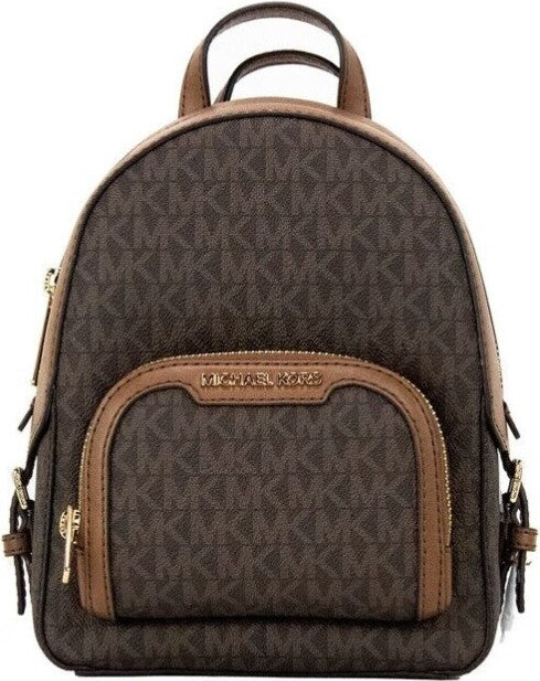 Michael Jaycee mini XS Signature PVC Zip Pocket Shoulder Backpack Women's Bag - ShopStyle