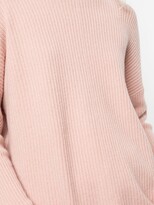 Thumbnail for your product : Sally LaPointe Ribbed-Knit Funnel-Neck Jumper