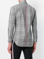 Thumbnail for your product : Thom Browne Engineered Stripe Classic Poplin Shirt In Prince Of Wales Check