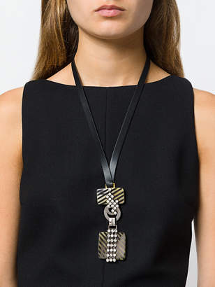 Marni geometric pendant necklace