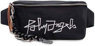 Palm Angels Logo Embroidered Zipped Belt Bag