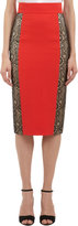 Thumbnail for your product : L'Wren Scott Lace Inset Pencil Skirt