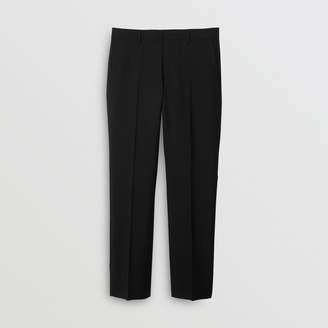 Burberry Classic Fit Wool Mohair Tailored Trousers