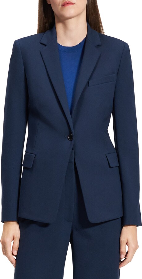 Theory One-Button Blazer