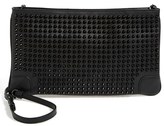 Thumbnail for your product : Christian Louboutin 'Loubiposh' Spiked Calfskin Clutch