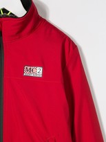 Thumbnail for your product : Mc2 Saint Barth Kids Logo Patch Bomber Jacket