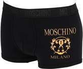 Thumbnail for your product : Moschino Logo Stretch Cotton Jersey Briefs