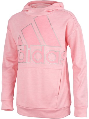 pink adidas hoodie girls