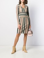 Thumbnail for your product : M Missoni Long-Sleeve Mini Dress