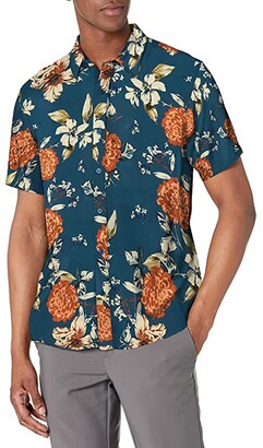 GUESS Men's Short Sleeve Eco Rayon Shirt - ShopStyle