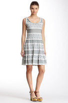 Thumbnail for your product : Max Studio Sleeveless Patterned Lace Dress