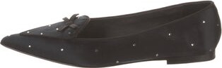 Polo Ralph Lauren Satin Polka Dot Print Ballet Flats