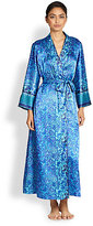Thumbnail for your product : Oscar de la Renta Sleepwear Persian Scroll Robe