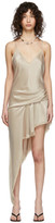 Thumbnail for your product : Alexander Wang Beige Cami Lace Romper-Style Dress