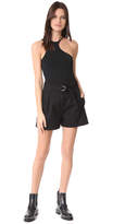 Thumbnail for your product : Alexander Wang T by Asymmetrical Cutout Tank