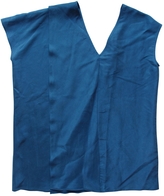 Thumbnail for your product : Maison Martin Margiela 7812 Mm6 Blue-Grey Drpaed Assymetrical Sleeve Tunic