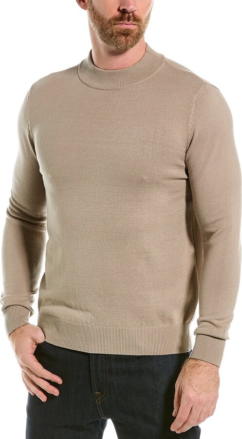Jeff Lawrence Mock Neck Sweater - ShopStyle Crewneck Knitwear