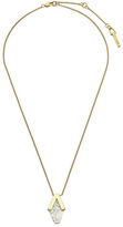 Thumbnail for your product : Whistles Arrow Precious Stone Necklace