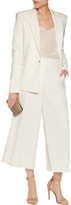 Thumbnail for your product : By Malene Birger Lasandro Cropped Crepe Wide-Leg Pants