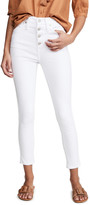 Thumbnail for your product : Madewell 10" High Rise Button Front Skinny Jeans