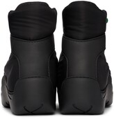 Thumbnail for your product : Bottega Veneta Black & Green Puddle Bomber Boots