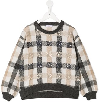 kids sequin jumper