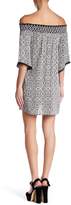 Thumbnail for your product : Trixxi Smocked Off-the-Shoulder Dress (Juniors)