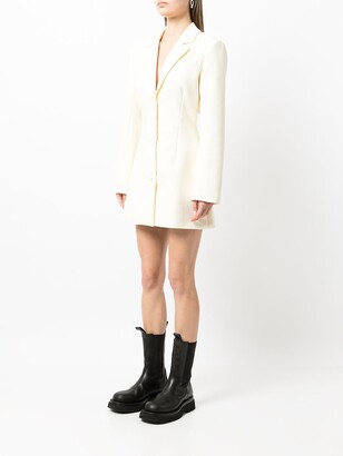 Sir. Notched-Lapel Single-Breasted Blazer Dress