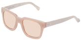 Thumbnail for your product : Linda Farrow Luxe 71 Acetate & Snakeskin Square Frame