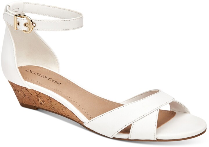 macy's white sandals on sale