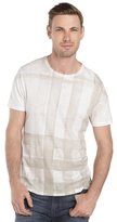 Thumbnail for your product : Burberry white cotton criss-cross short sleeve t-shirt