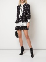 Thumbnail for your product : Alice + Olivia Dasha tiered printed dress