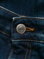 Thumbnail for your product : Stella McCartney Monogram-Trim Straight-Leg Jeans