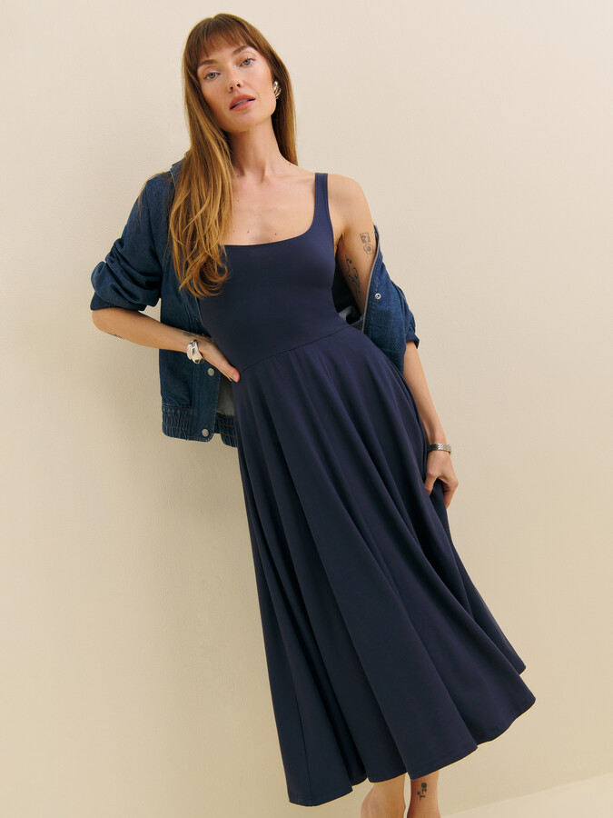 Reformation Rou Knit Dress ShopStyle