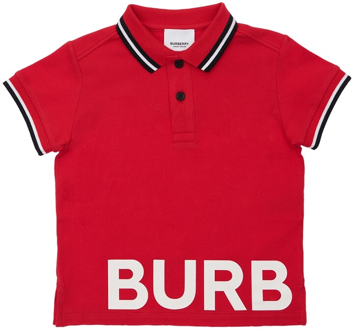 Burberry Red Men's Polos with Cash Back | ShopStyle
