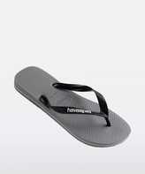 Thumbnail for your product : Havaianas Rubber Logo Grey Steel/White