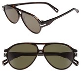 Thumbnail for your product : G Star 57mm Aviator Sunglasses