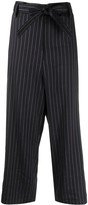 Thumbnail for your product : Barena Pin Stripe Cropped Trousers