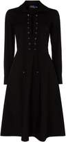 Thumbnail for your product : Polo Ralph Lauren Long Sleeve Tie Front Cuff Dress