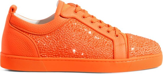 Christian Louboutin Louis Junior Strass Leather Sneakers - ShopStyle  Trainers & Athletic Shoes