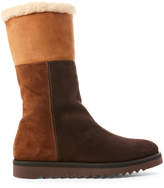 Thumbnail for your product : Aquatalia Chestnut Paula Real Fur Patchwork Boots