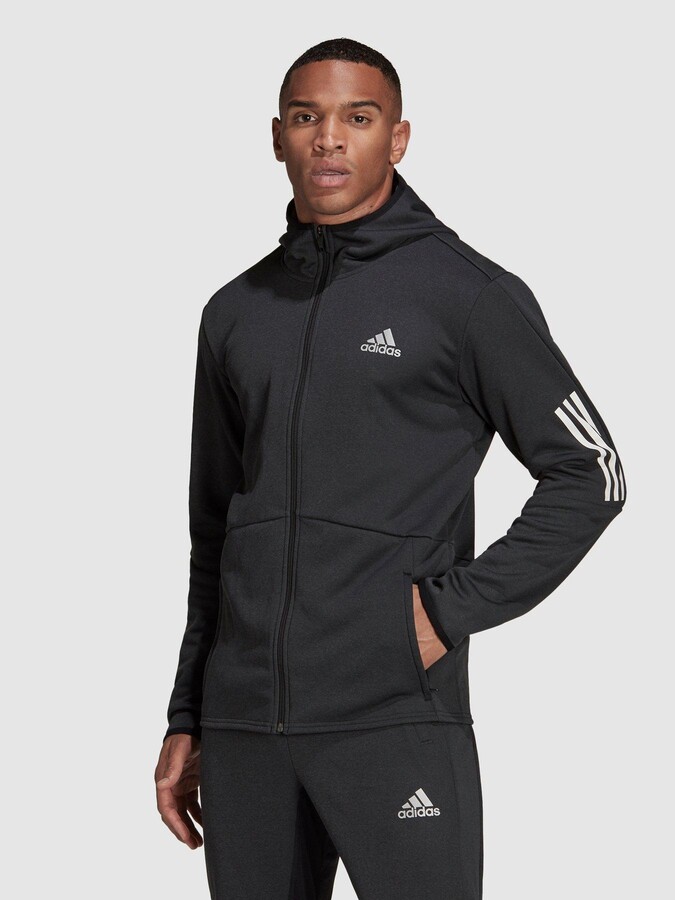 Mens Adidas Zip Hoodies | Shop the world's largest collection of 