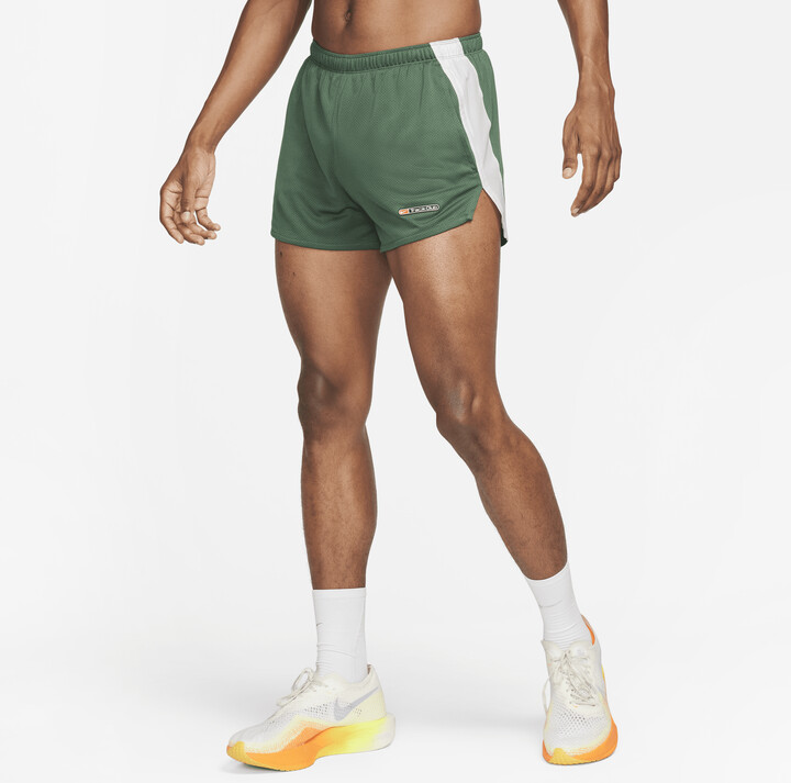 Nike Men's Track Club Dri-FIT 3 Brief-Lined Running Shorts in Green -  ShopStyle