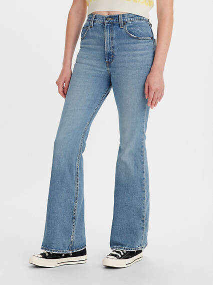  Levis Womens 726 High Rise Flare Jeans