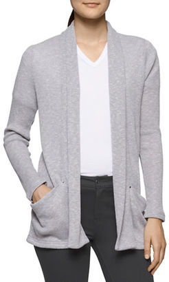 Calvin Klein Ribbed Open-Front Cardigan